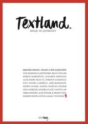 Cover von Textland - Made in Germany. Erzählungen, Essays und Gedichte
