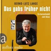 Cover von Das gabs früher nicht