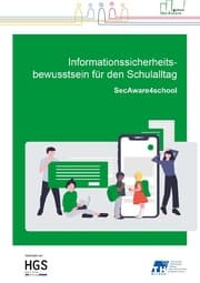 Cover von Informationssicherheitsbewusstsein für den Schulalltag