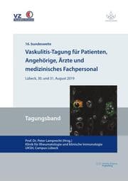 Cover von Vaskulitis-Tagung für Patienten, Angehörige, Ärzte und medizinisches Fachpersonal