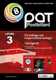 Cover von PAT Pool Billard Trainingsheft Level 3