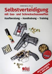 Cover von Selbstverteidigung mit Gas- und Schreckschusswaffen