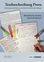 Cover von Textbeschreibung Prosa - Lehrerheft