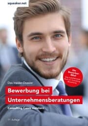 Cover von Das Insider-Dossier: Bewerbung bei Unternehmensberatungen