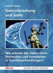 Cover von Gehirnforschung und Justiz