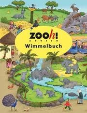 Cover von Zoo(h)! Zürich Wimmelbuch