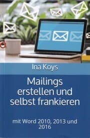 Cover von Mailings erstellen und selbst frankieren