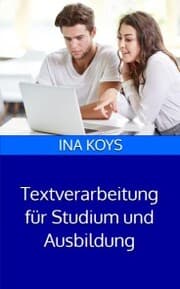 Cover von Textverarbeitung für Studium und Ausbildung