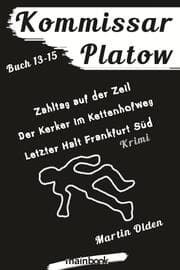 Cover von Kommissar Platow - Buch 13-15.