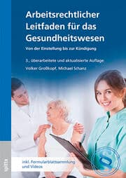 Cover von Arbeitsrechtlicher Leitfaden für das Gesundheitswesen