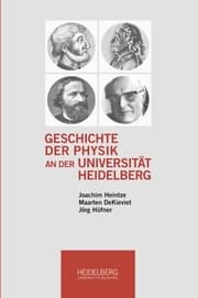 Cover von Geschichte der Physik an der Universität Heidelberg