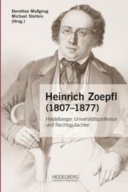 Cover von Heinrich Zoepfl (1807-1877)