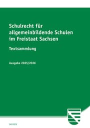 Cover von Schulrecht für allgemeinbildende Schulen im Freistaat Sachsen