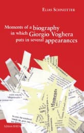 Cover von Moments of a biography in which Giorgio Voghera puts in several appearances.