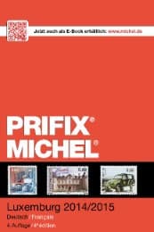 Cover von MICHEL-Prifix-Katalog Luxemburg 2015