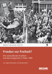 Cover von Frieden vor Freiheit?