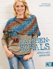 Cover von Drachenschals effektvoll gehäkelt