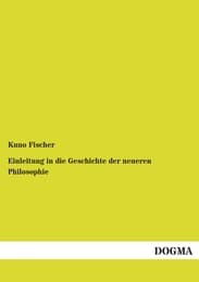 Cover von Einleitung in die Geschichte der neueren Philosophie