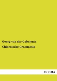 Cover von Chinesische Grammatik