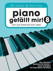 Cover von Piano gefällt mir! 50 Chart und Film Hits - Band 8
