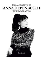 Cover von Das Alphabet der Anna Depenbusch in schwarz-weiß