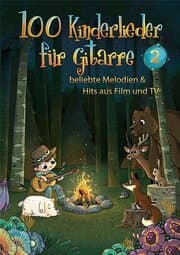 Cover von 100 Kinderlieder für Gitarre 2