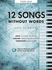 Cover von Axel Schwarz: 12 Songs Without Words