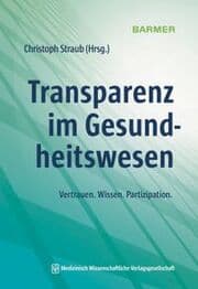 Cover von Transparenz im Gesundheitswesen