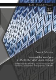 Cover von Immaterielles Vermögen als Werttreiber einer Unternehmung. Identifikation und Bewertung von Spielräumen bei der Bilanzierung immaterieller Vermögenswerte nach IFRS