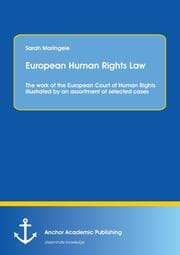 Cover von European Human Rights Law