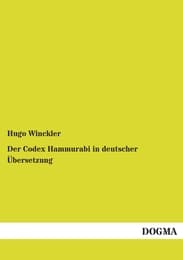 Cover von Der Codex Hammurabi in deutscher Übersetzung