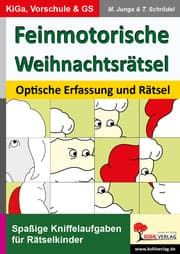 Cover von Feinmotorische Weihnachtsrätsel