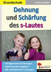 Cover von Dehnung und Schärfung des s-Lautes