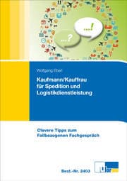Cover von Kaufmann/Kauffrau für Speditions- und Logistikdienstleistungen