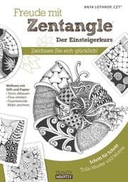 Cover von Freude mit Zentangle - Der Einsteigerkurs