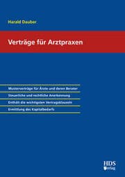 Cover von Verträge für Arztpraxen