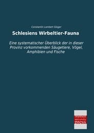 Cover von Schlesiens Wirbeltier-Fauna