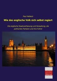 Cover von Wie das englische Volk sich selbst regiert