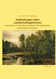 Cover von Andeutungen über Landschaftsgärtnerei