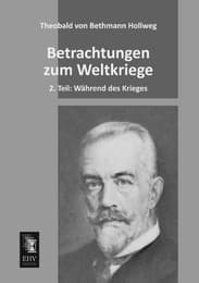 Cover von Betrachtungen zum Weltkriege