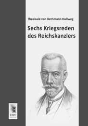 Cover von Sechs Kriegsreden des Reichskanzlers