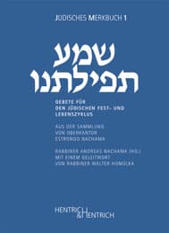 Cover von Gebete für den jüdischen Fest- und Lebenszyklus