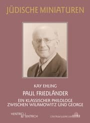 Cover von Paul Friedländer