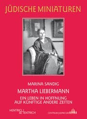 Cover von Martha Liebermann