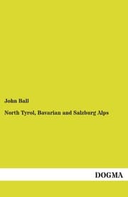 Cover von North Tyrol, Bavarian and Salzburg Alps
