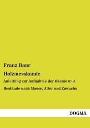 Cover von Holzmesskunde