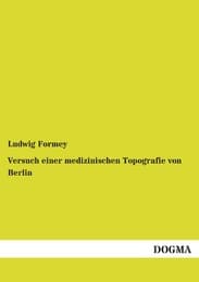 Cover von Versuch einer medizinischen Topografie von Berlin