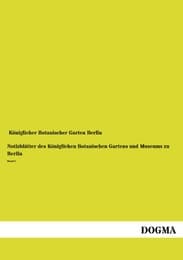 Cover von Notizblätter des Königlichen Botanischen Gartens und Museums zu Berlin