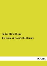 Cover von Beiträge zur Augenheilkunde
