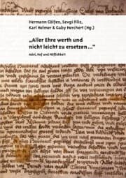 Cover von 'Aller Ehre werth und nicht leicht zu ersetzen...'